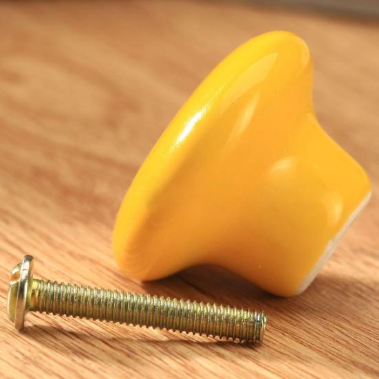 Fashion Ceramic Pull Handle Knob Decor for Kitchen Door Cabinet Cupboard Drawer