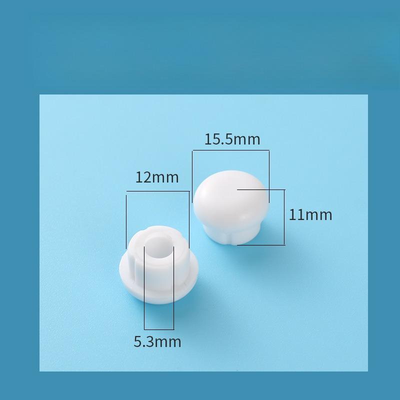 1 Stk. WC-Deckel-Dämpfer Brandneu WC-Sitz-Dämpfer Gummipads Puffer Pack Weiß Anschlagpuffer Universaltyp Stoßdämpfer