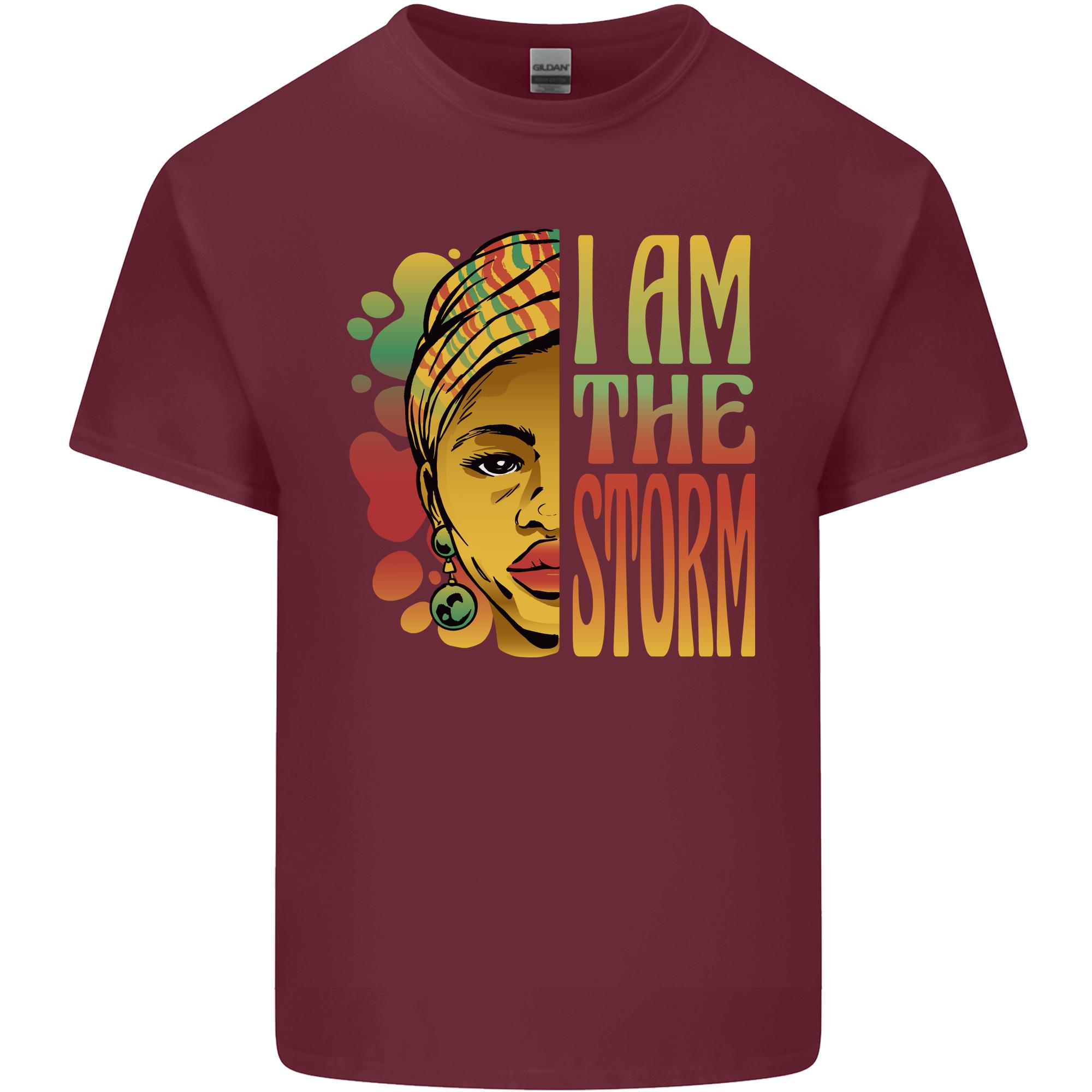 I Am the Storm African Black Lives Matter Unisexs Light Cotton TShirt S