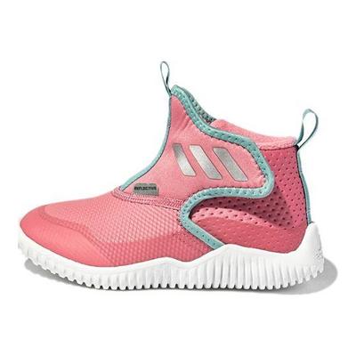 Rapidazen Mid C Fabric Comfortable Mid-Top Kids Running Shoes Kids Sneakers Rose-Pink FZ5044