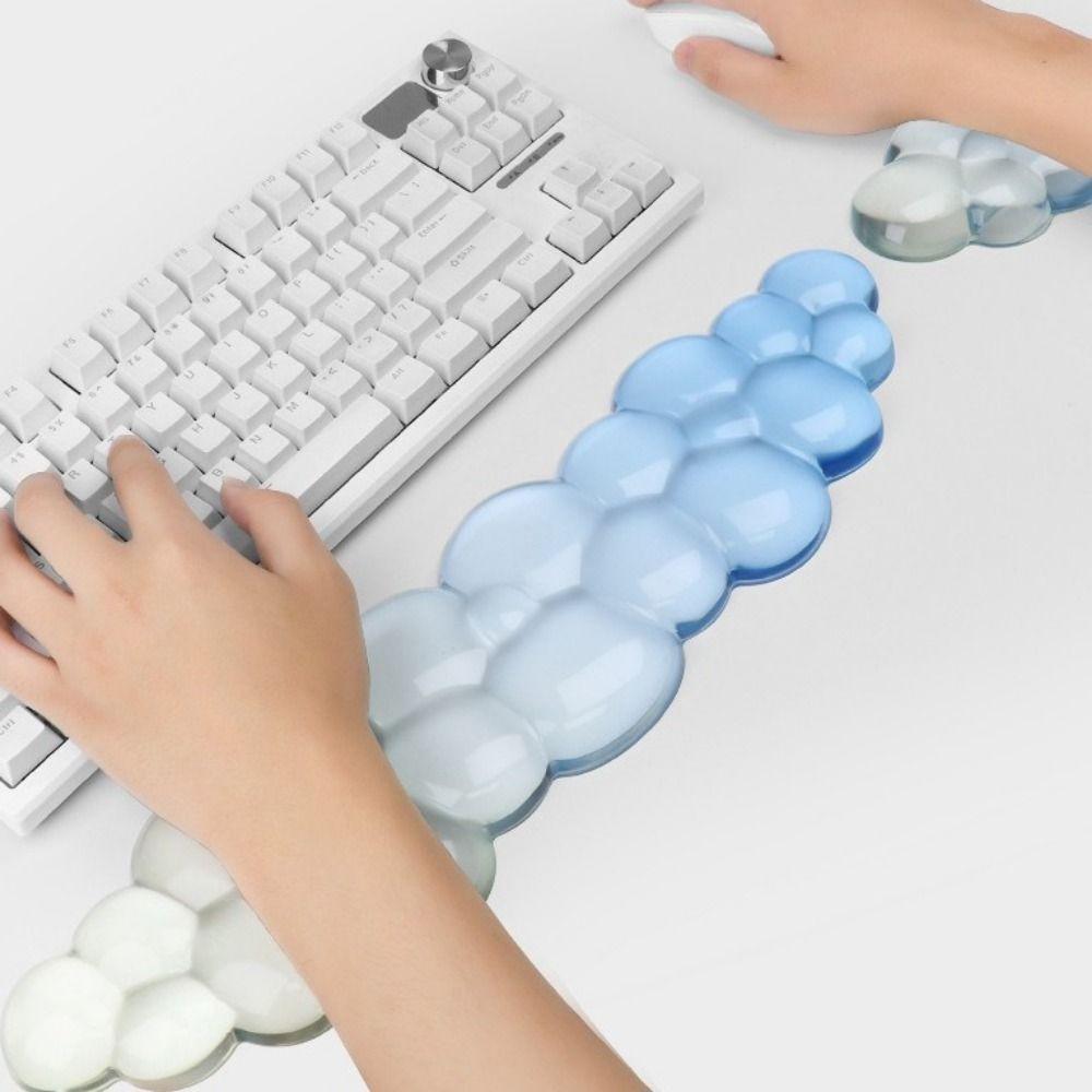 Handgelenkstütze Cloud Handgelenkauflage Rutschfeste Tastatur-Handgelenkauflage Mauspad Maus-Handgelenkauflage Computertisch