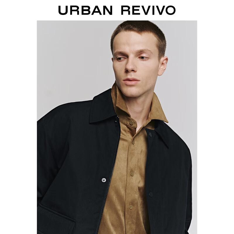 UR2025 Men's Casual Lapel Big Pocket Cotton Jacket