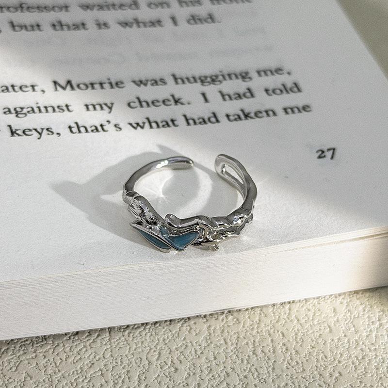 Niche Starlight Full Of Diamonds, Zir*****Pen Ring, Super Fairy Tide Cool Light Luxury, Niche High-End Feeling Stacked Ring Woman