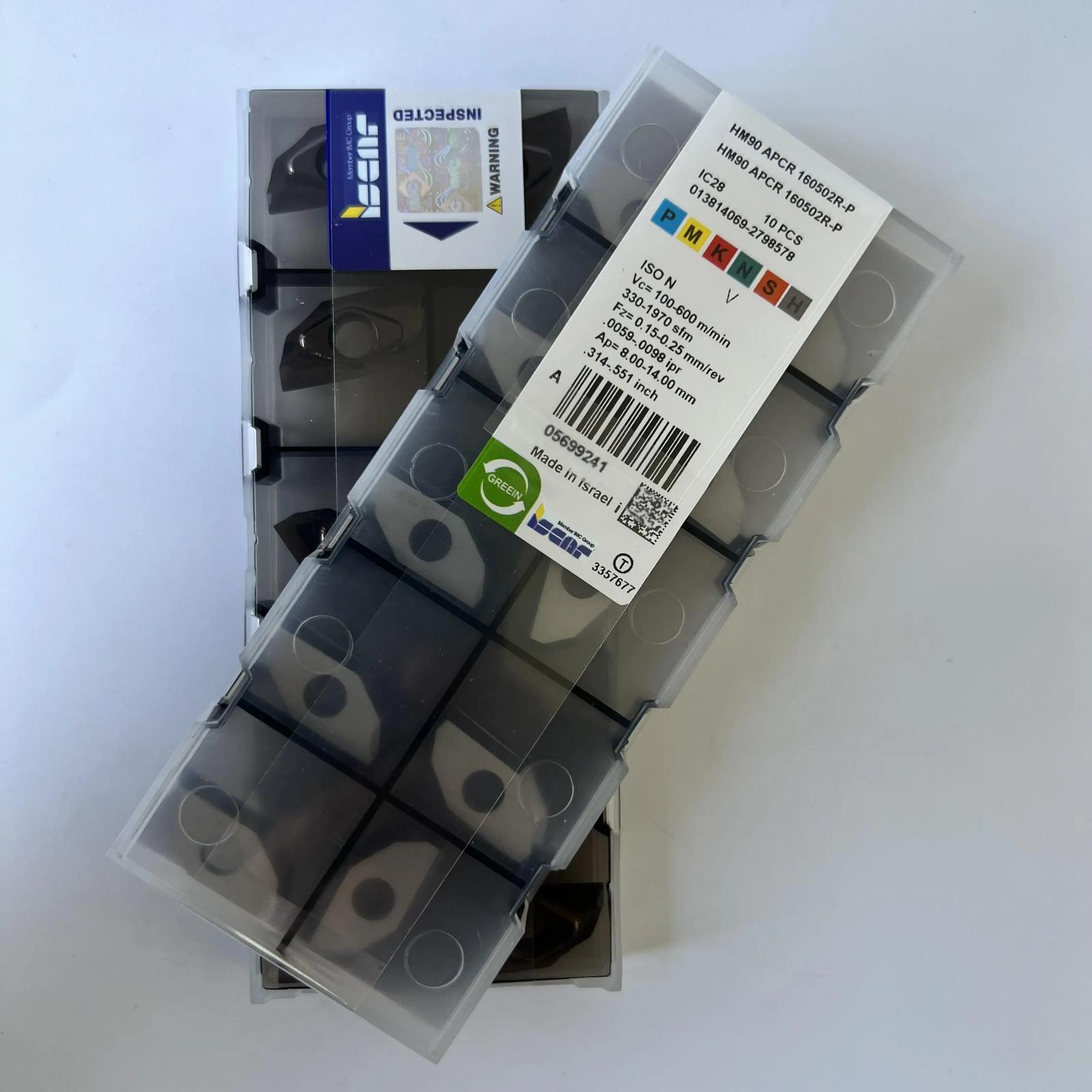 

ISCAR / HM90APCR160502R-P IC28 /Industrial indexable carbide inserts 10 Pcs