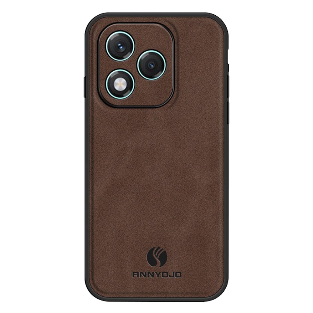 ANNYOJO For Honor 400 Lite Deksel PU Lær+PC+TPU Anti Fall Telefons Bakdeksel