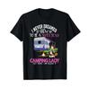 Funny Saying Outdoor Camping Lady Adventure Holiday Unisex T Shirt Vintage Top For Everyday Wear Unisex Homme Casual