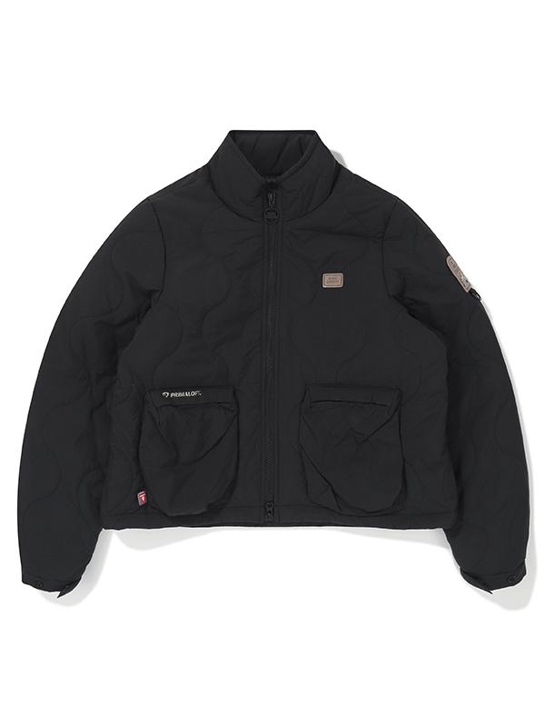 Bibissieoseu W Primaloft Convertible Quilted Jacket_Black