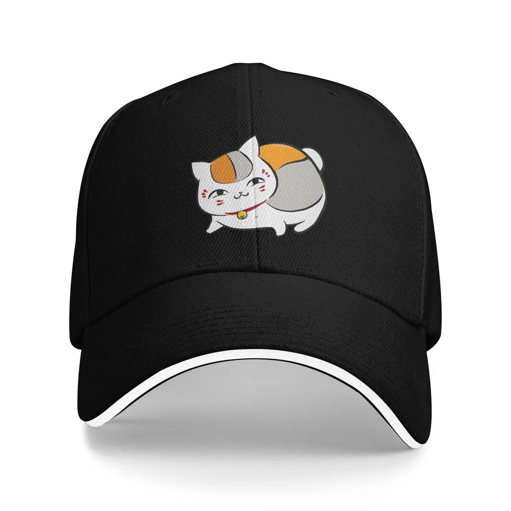 Natsume's Book of Friends Madara Sandwich Baseball Caps Casual Washed Nyanko Sensei Snapback Hat Men Women Gift Adjustable Adult