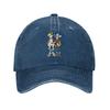 Lucky Luke Unisex Baseball Cap Cartoon Distressed Denim Washed Caps Hat Retro Outdoor All Seasons Travel Snapback Hat