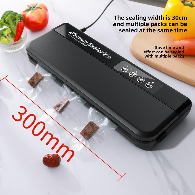 Dual-Purpose Portable Vacuum Sealer: Automatic Dry/Wet Food Packaging and Preservation Machine