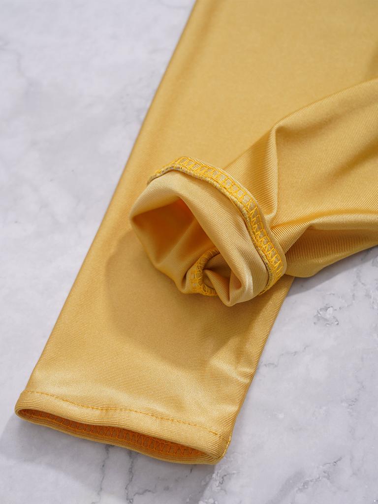 Athletische Leggings für Mädchen, Kinder-Yoga-Hose, Workout, Fitness, Sport-Leggings, aktive Tanzstrumpfhose