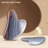 Grey Agate Gua Sha Board Natural Jade Scraping Massage Tool Gouache Scraper Facial Lifting Anti Aging Reduce Wrinkles Skin Care