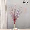 1PC Decorazione Poliestere Erba Pavone Simulata Scenografia Fotografica Composizione Floreale Vivace 80CM