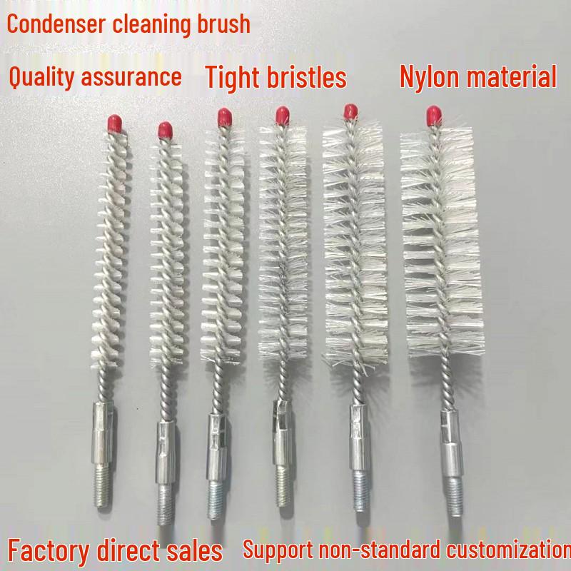 Nylon Condenser Tube Cleaning Brush with 6mm Thread