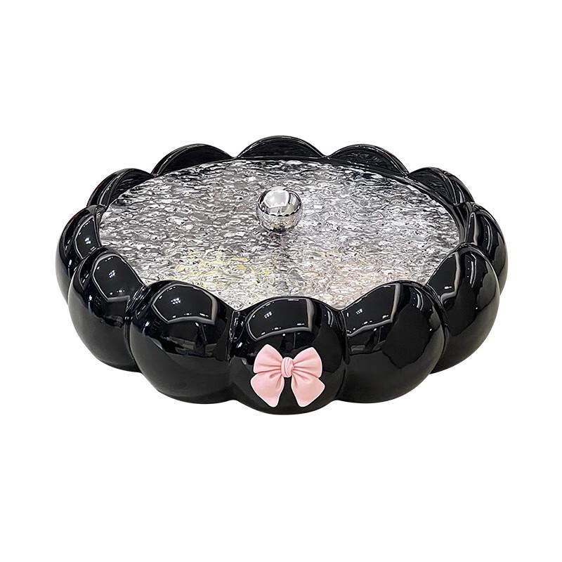 Qianxing Ceramic Flower-shaped Divided Candy & Fruit Box