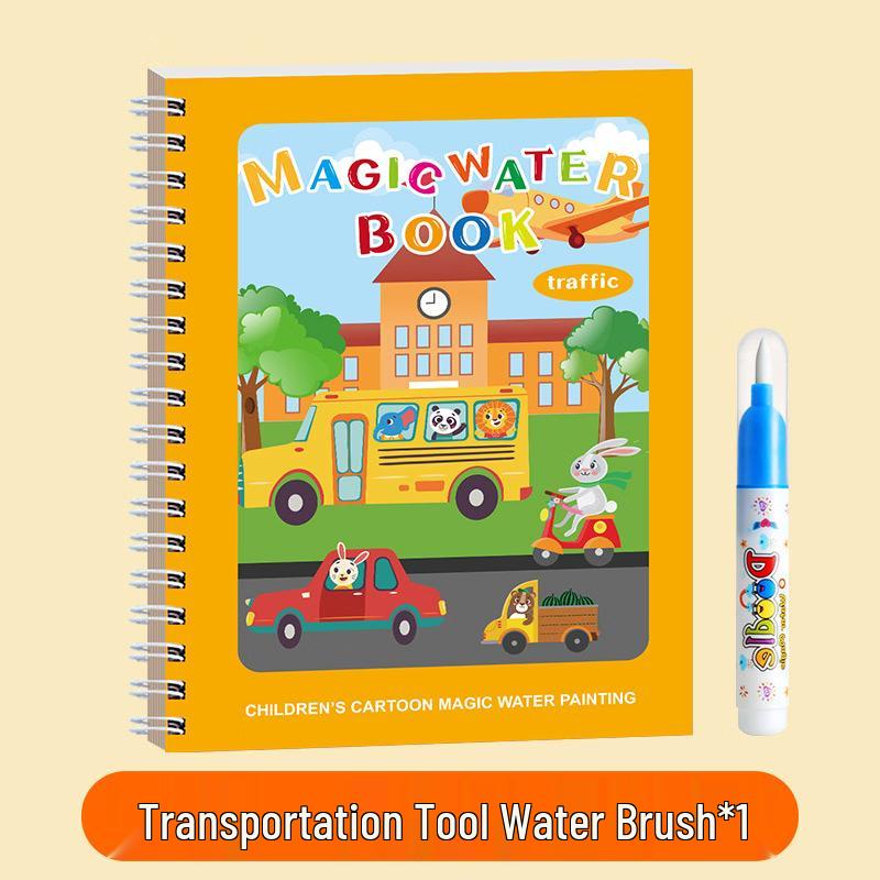 Doodle Kid Reusable Water Drawing Book