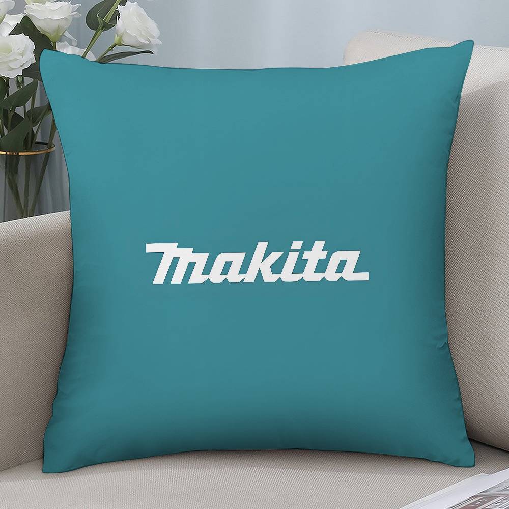 Cool Funny M-Makitas Pillow Case Short plush Double-sided Print Square Throw Pillow Covers Sofa Home Cushion Decor