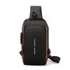 Men's Chest Bag Simple Trendy Multi-purpose Backpack Sports and Casual Lightweight Splash-proof Crossbody Bag