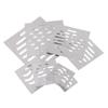 Coladores de Piso de Acero Inoxidable Cubierta de Malla Agujero de Drenaje Cuadrado Atrapapelo de Ducha Filtro Tapón Piezas de Ferretería para Cocina Baño