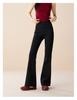 Elastic Sports and Casual Bell Bottom Pants for Women