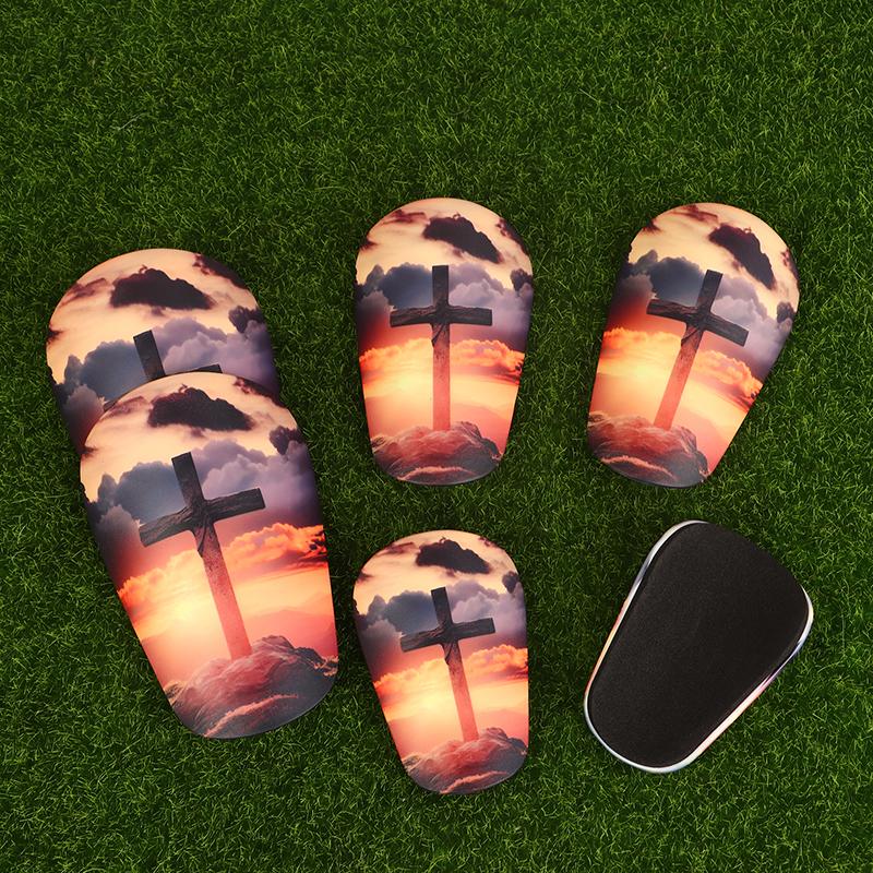 1Pairs Mini Soccer Shin Pads Wear-Resistant Shock Absorbing Soccer Leg Protector For Kids Adult Football Leg Guard Shin Guards