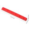 2pcs Convenient Electric Guitar Slotted Bone Nut with String Slots Perfect for Effortless String Changes 42x4.5x3.5mm