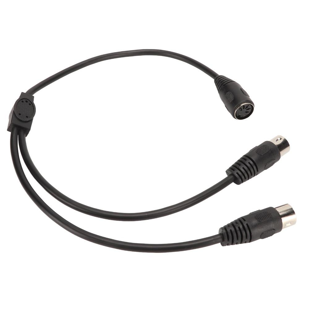 Flexible Sound Connecting Cable 5 Cores DIN 5 Pin Y Splitter Audio Connections