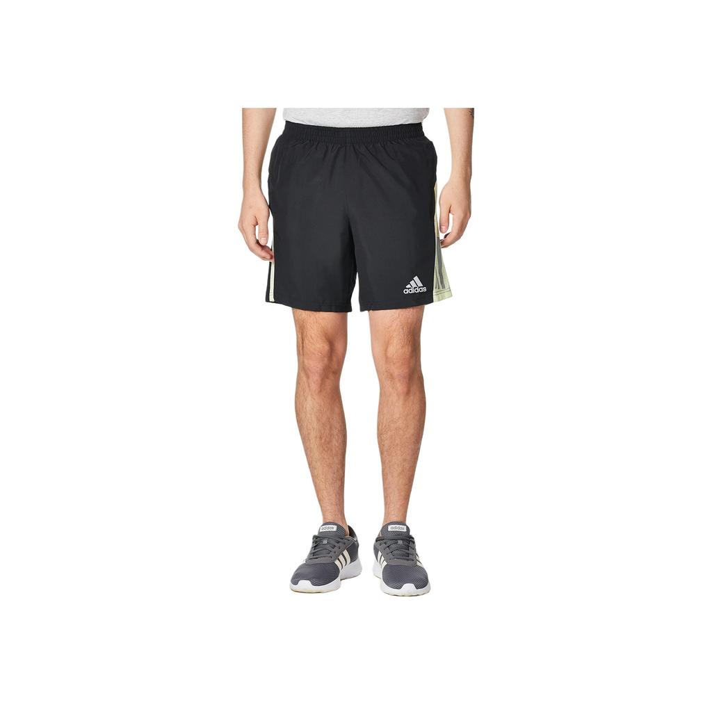 adidas Pantalones Cortos Deportivos Reflectantes con Bloque de Color para Hombre Pantalones Negros HE9259