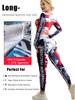 Women's High Waist Printed Yoga & Running Suit Set