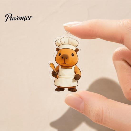 Novelty Gift for Capybara Lovers 2026 Christmas Advent Calendars, 24 Days Countdown with Creative Desk Accessories Cute 2D Hanging Ornaments, Holiday