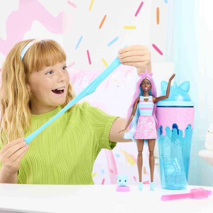 Barbie-pop reveal-poupée licorne et accessoires série shakes - 3 ans+- jcn86