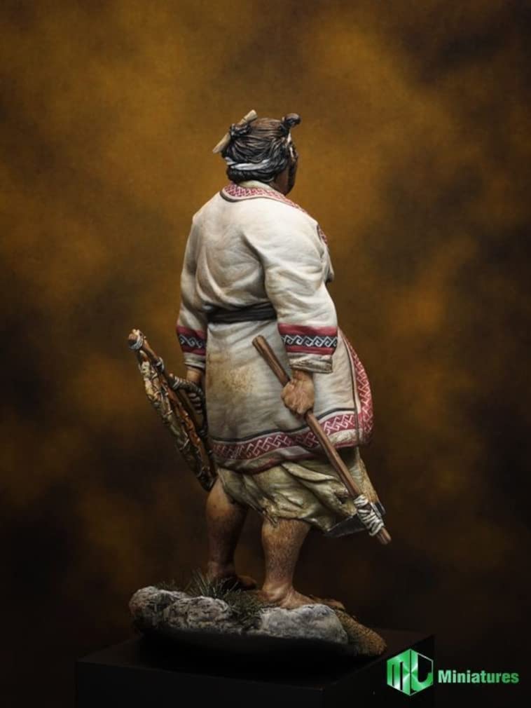 Tri Factory MJ Figure Series Ancient Zhou Dynasty Warrior Century BC Resin Kit Molded Color 15th-16th (75mm) MJ75-001