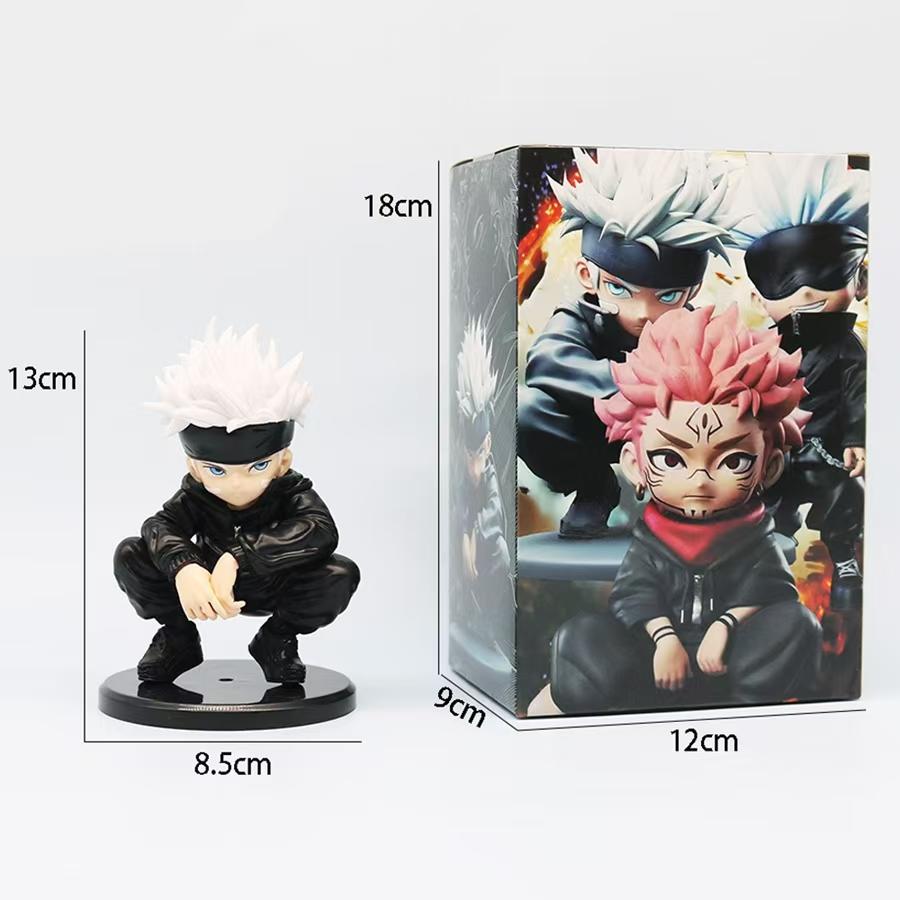 Jujutsu Kaisen Anime Figure 3 Style Satoru Gojo Action Figure Lord of the Curse Sukuna Figurine Collection Model Doll Toys Gifts