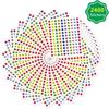 REGELETO 80 Pack Incentive Reward Chart for Classroom Home Behavior for Students with 2400 Pieces Star Stickers