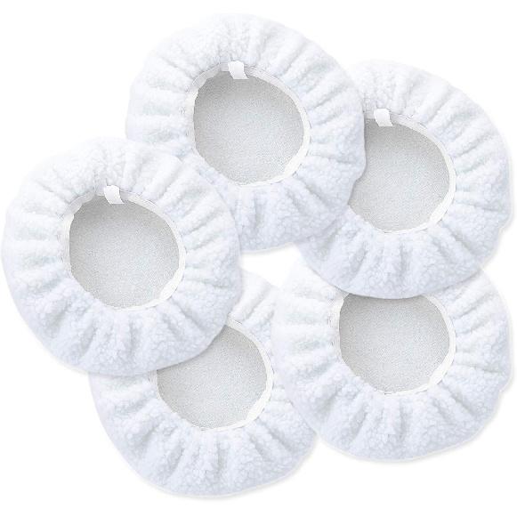 

GOOACC Car Polisher Bonnet, (9 to 10 Inches) Waxers Bonnet Set,Max Waxer Bonnet Polishing Pad for Most Car Clean Waxer Polishers, Pack of 5Pcs
