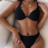 Costum de baie Tankini de vară pentru femei pentru plajă Sexy Modă Costume de baie Bikini cu sârmă încorporată Costum de baie din două piese