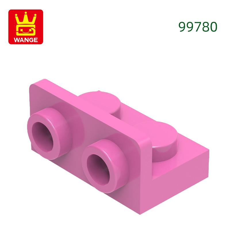 186 Stück/Los 99780 Winkelstein 1 x 2 - 1 x 2 Umgekehrter Stein Moc Farbige Zubehörteile Kompatibel mit Stein Kinder Spielzeug Bausteine
