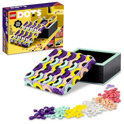 LEGO DOTS Multi-Box Deluxe (41960) - Spielzeug, Bausteine, Geschenke, Schmuck, Bastelbedarf, Jungen und Mädchen, ab 7 Jahren