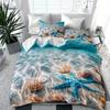 3 Piece Set Sea View Print Duvet Cover Queen King Size Soft Skin-Friendly Breathable Bedding Set Room Decoration Quilt Cover