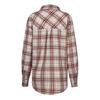 Frauen Lose Top Plaid Farbe Block Langarm Casual Damen Bluse Mantel Hemd Jacke