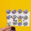Handcrafted Murano Crystal Glass Fridge Magnets Decorative Home Accessories Magnetic Whiteboard Decals