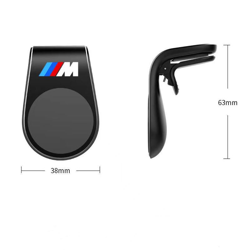 Magnetic Car Phone Holder Air Vent Clip Mount Cellphone GPS Holder For BMW M Emblem E46 E36 E34 F10 E90 F30 E60 E53 E30 E92 E87