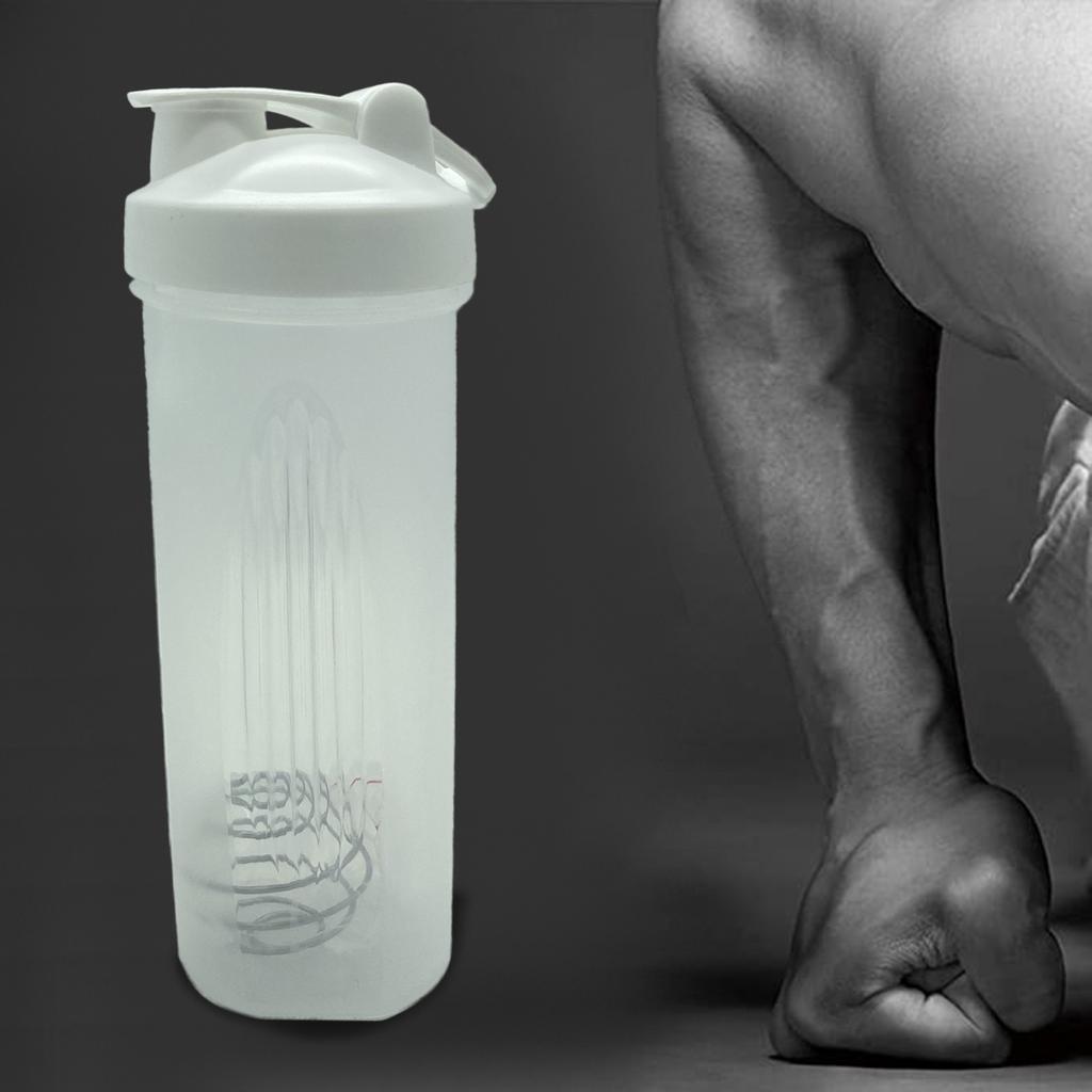 BLANK Shaker Bottles for Protein Mixes - 20oz Protein Shaker Bottle - Blank