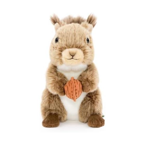 [COLORATA] Colorata Japanese Squirrel (Winter Hair) Stuffed Toy (Real Animal Baby/Gentle Touch) Realistic Japanese Squirrel Stuffed Animal Baby Toy
