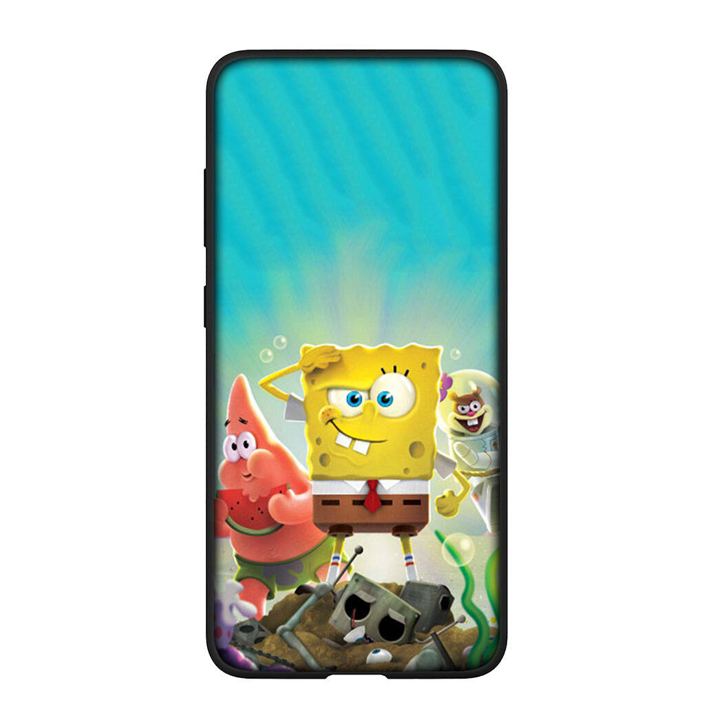 Custodia per Telefono per iPhone 17 16 15 Plus Huawei P30 P20 Lite Redmi Note 14 12 11 13 Pro Max OPPO A60 A80 A40 A18 A38 Copertina Cartoon S-SpongeBobs SquarePants