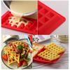 2Pcs DIY Baking Tools Silicone Waffles Muffin Mold Cake Chocolate Moulds Kitchen Accessory
