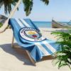 MCFC logo Print Beach Towel, Large Soft Quick Dry Towel for Beach Camping Swimming