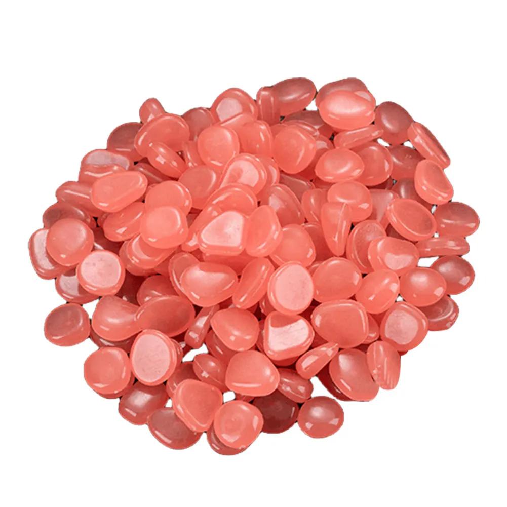 100Pcs Glow in The Dark Rocks Multifunction Glow In The Dark Pebbles Glowing Stones Rocks Pebbles for Outdoor Landscaping