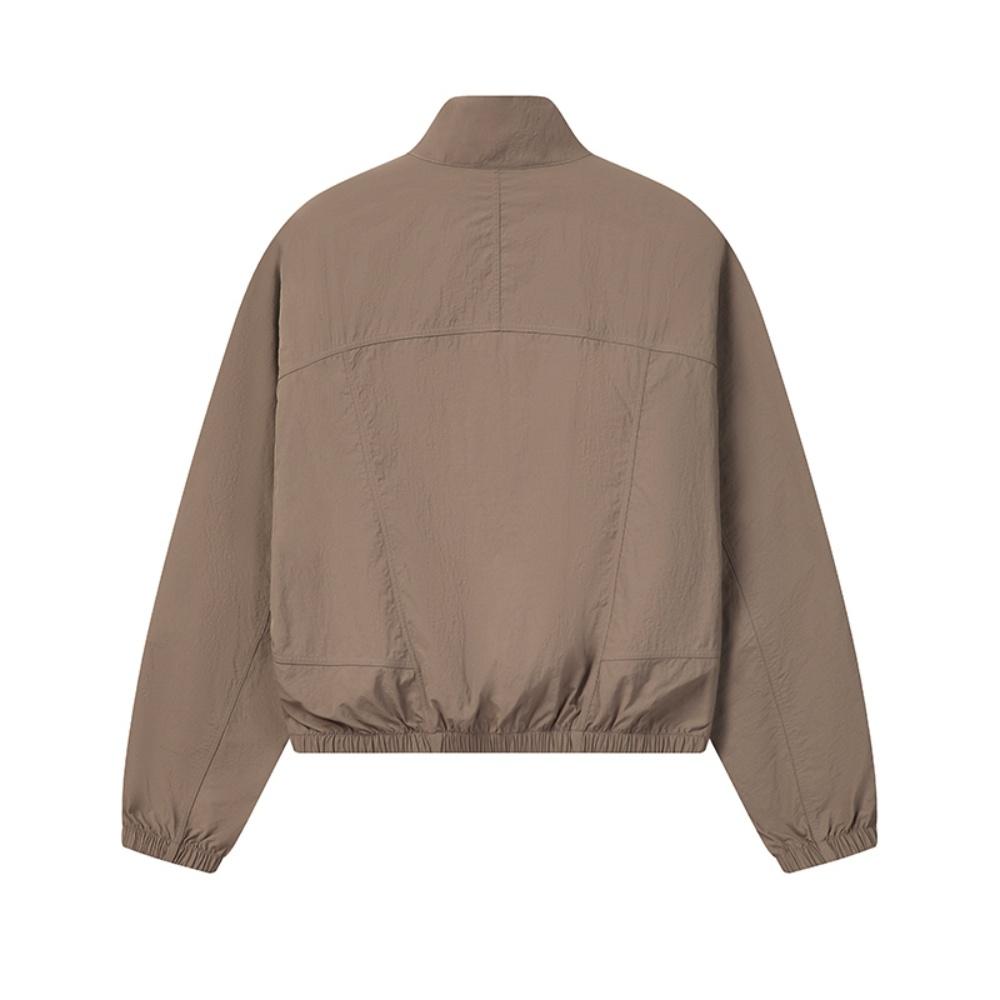 FILA Original Fashion Personality Trend Classic Retro Sports Casual Relaxed Versatile Comfortable Loose Short Woven Jacket Women jackets F11W629701FBN