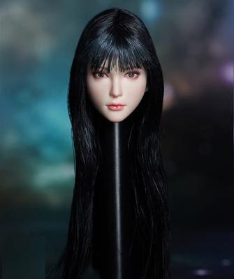 Měřítko SUPER DUCK Čistá a nevinná krásná dívka Asijská krása hlava pro akční figurky a oblečení ne [TOYBARJAPAN] 1/6 SDH028-A (včetně těla)